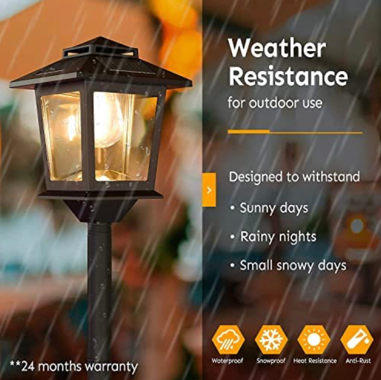 Lot de 2 lampadaires solaires d'extérieur Lighteme 63 pouces, lampadaires en aluminium, lampadaires solaires étanches pour jardin, blanc chaud