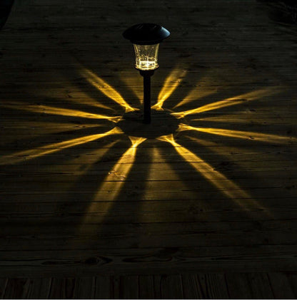 Lighteme Solar-LED-Wegeleuchten für den Außenbereich, groß, 8er-Pack, geölte Bronze