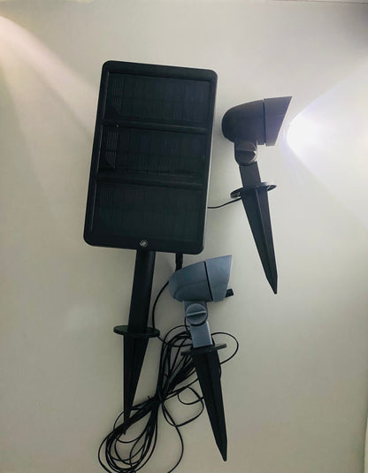 Lighteme High End Solar LED Spotlight 60 Lumen (Set of 2)