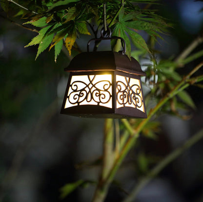 Lighteme 22 Zoll hängende Solarleuchten, Mehrzweck-Schäferhaken, 4er-Pack