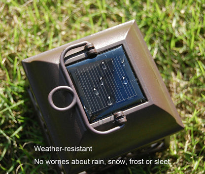 Lighteme 22 Zoll hängende Solarleuchten, Mehrzweck-Schäferhaken, 4er-Pack