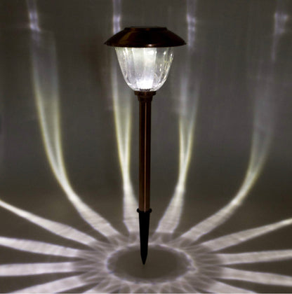 Lampes solaires LED Lighteme pour allées, nouveau modèle, lot de 8 