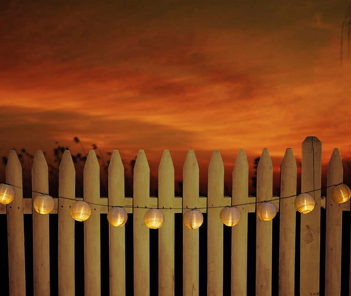 Guirlande lumineuse solaire de jardin à LED Lighteme de 8,2 m (27 pi) - 10 ampoules 