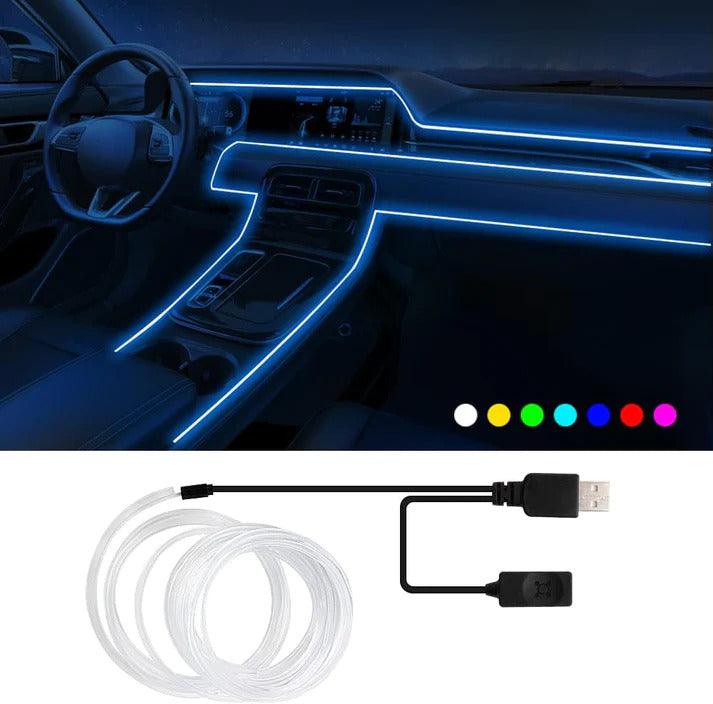 Bande lumineuse multicolore pour voiture Lighteme 