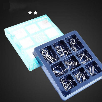 Maillon Lighteme à neuf anneaux entrelacés (7 types)