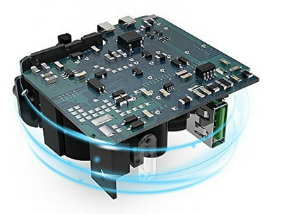 Lighteme 4 Ports USB Wall Charger Built in Smart IC 5V / 7.2 Amps for Smartphones and Tablets