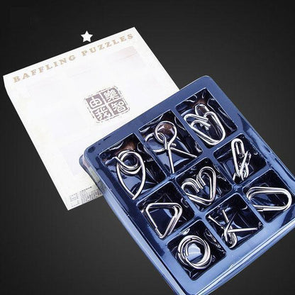 Maillon Lighteme à neuf anneaux entrelacés (7 types)