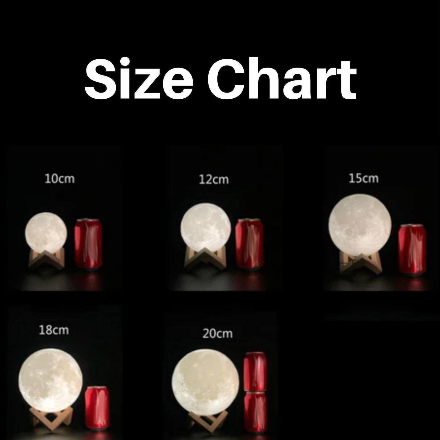 Lampe lunaire magique Lighteme (5 tailles)