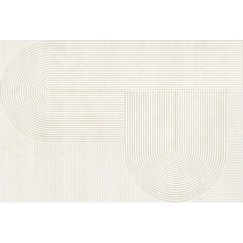 Tapis en peluche minimaliste Lighteme