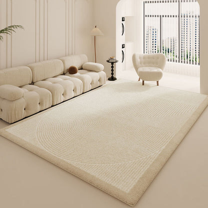 Tapis en peluche minimaliste Lighteme