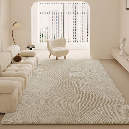 Tapis en peluche minimaliste Lighteme