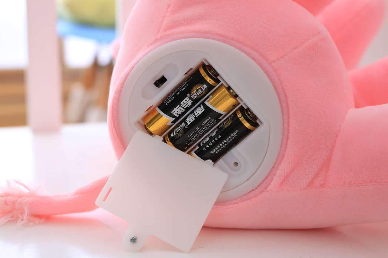 Éléphant en peluche animé Lighteme Peek-a-Boo, parlant et chantant