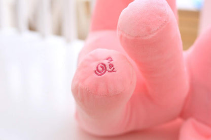 Éléphant en peluche animé Lighteme Peek-a-Boo, parlant et chantant