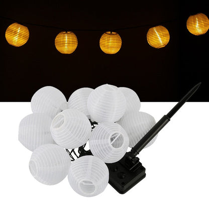 Guirlande lumineuse solaire de jardin à LED Lighteme de 8,2 m (27 pi) - 10 ampoules 