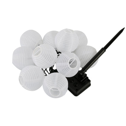 Guirlande lumineuse solaire de jardin à LED Lighteme de 8,2 m (27 pi) - 10 ampoules 