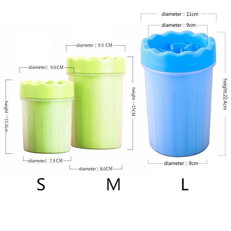 Nettoyeur de pieds portable Lighteme, gobelet de nettoyage pour animaux (3 couleurs)