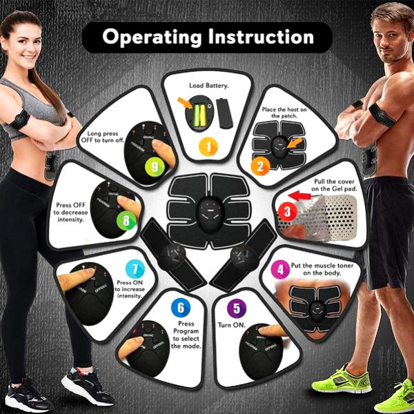 Lighteme SixPack Electric Muscle Stimulator