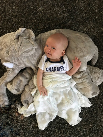 Oreiller de sommeil éléphant exclusif Lighteme pour bébés et enfants (5 couleurs)