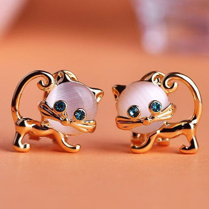 Boucles d'oreilles Lighteme Double Cat (2 couleurs)