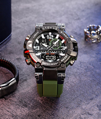 Montre tactique étanche fonctionnelle colorée TWS