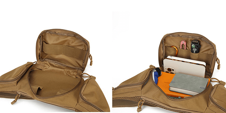 Lighteme Outdoor multi-functional tactical waterproof waist bag