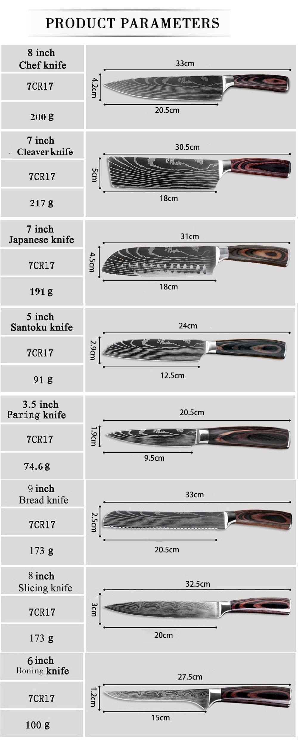 Ihrtrade Yamato Knife Sets