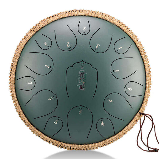 Tongue Drum 14 Inches 15 Notes Balmy Drum Hand Pan Drumc Major