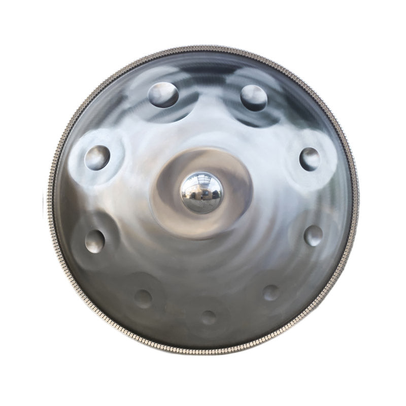 Lighteme Customized F3 / F#3 Master Version / Standard Version High-end Stainless Steel Handpan Drum, Available in 432 Hz & 440 Hz, 22 Inch 9/10/11/14/15/16/18/19/20 Notes Professional Performances Percussion Instrument