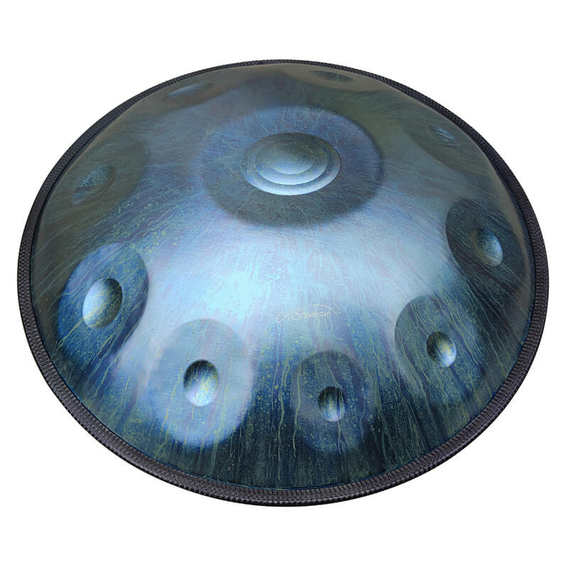 AS TEMAN Handpan 10 Notes 440Hz D Minor Scale Handpan drum 22inches with  gift set