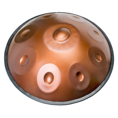 AS TEMAN Handpan Pure Brown 9 Notes D Minor Scale Hangdrum with gift set