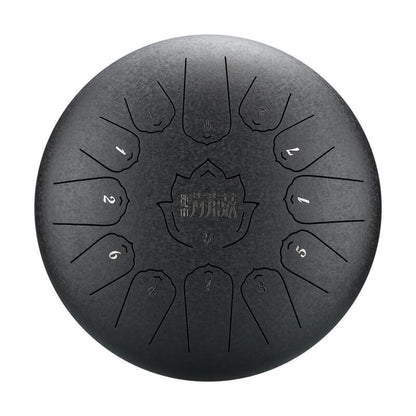 Lighteme Huashu Upgrade Lotus Carbon Steel Tongue Drum 12 Inches 13 Notes C Major (6 colors)