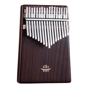 Open image in slideshow, Lighteme 17 Key Flat Board Kalimba Thumb Piano, Rosewood Single Board C Tone Kalimba Instrument
