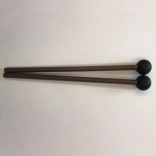 HLURU [1 Pair]  Solid Wood Drumsticks For Steels Tongue Drums