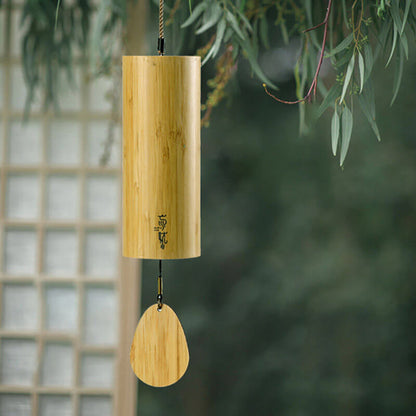 Lighteme 8 Note Indoor & Outdoor Bamboo Wind Chime C Am Dm G Chord | Season Series