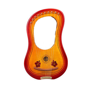 Open image in slideshow, gecko 10 strings lyre harp c key &amp; g key - curly maple &amp; mahogany core wooden
