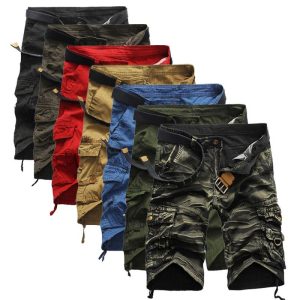 Lighteme - Tactical Cotton Men Cargo Shorts (8 Colors)