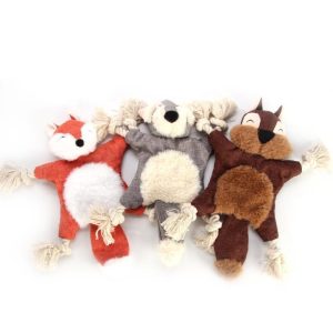 Lighteme Animal Shape Dog Biting Stuffed Toy (3 colors)