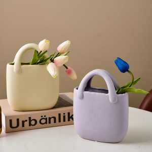 Lighteme Bag Ceramic Vase