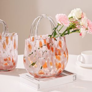 Lighteme Creative Leopard Glass Vase