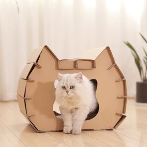 Lighteme DIY Corrugated Paper Cat Grinding Claws Nest