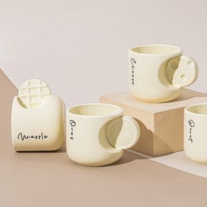 Lighteme Dessert Handle Ceramic Mug