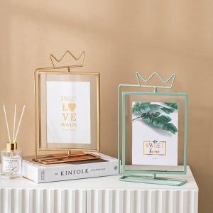 Lighteme Iron Crown Photo Frame