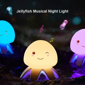 Lighteme Jellyfish Music Night Light