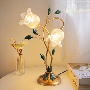 Lighteme Pastoral Rose Decorative Table Lamp