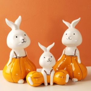 Lighteme 0.Pumpkin Lantern Bunny Set