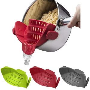 Lighteme Silicone kitchen strainer and drainer