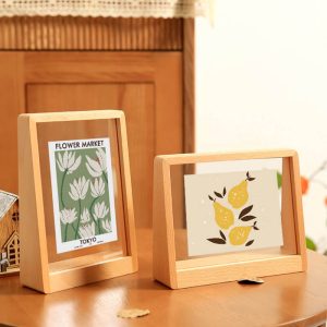 Lighteme Solid Wood Acrylic Photo Frame