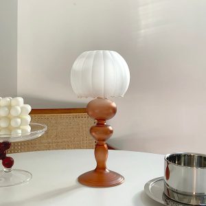Lighteme Vintage Jellyfish Shaped Glass Candle Holder