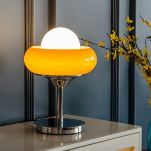 Lighteme Egg Tart Glass Table Lamps