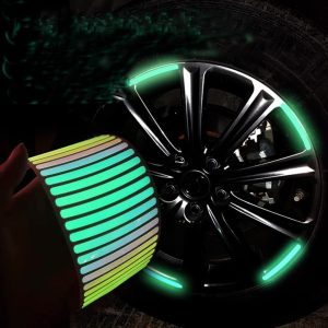 Holographic Anti-Collision Reflective Stickers for Motorcycles and Cars